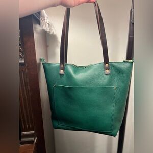 PLG Medium Zip Bacalar Leather Tote BNNU